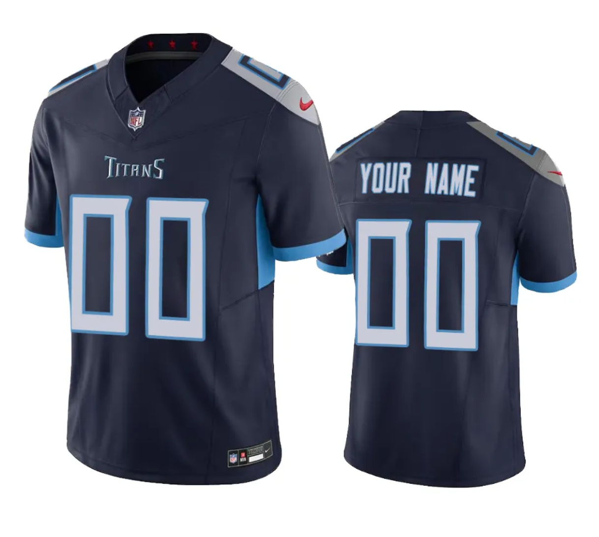 Women's Tennessee Titans Active Player Custom Navy 2023 F.U.S.E Vapor Untouchable Limited Stitched Football Jersey Women's Tennessee Titans Active Player Custom Navy 2023 F.U.S.E Vapor Untouchable Limited Stitched Football Jersey
