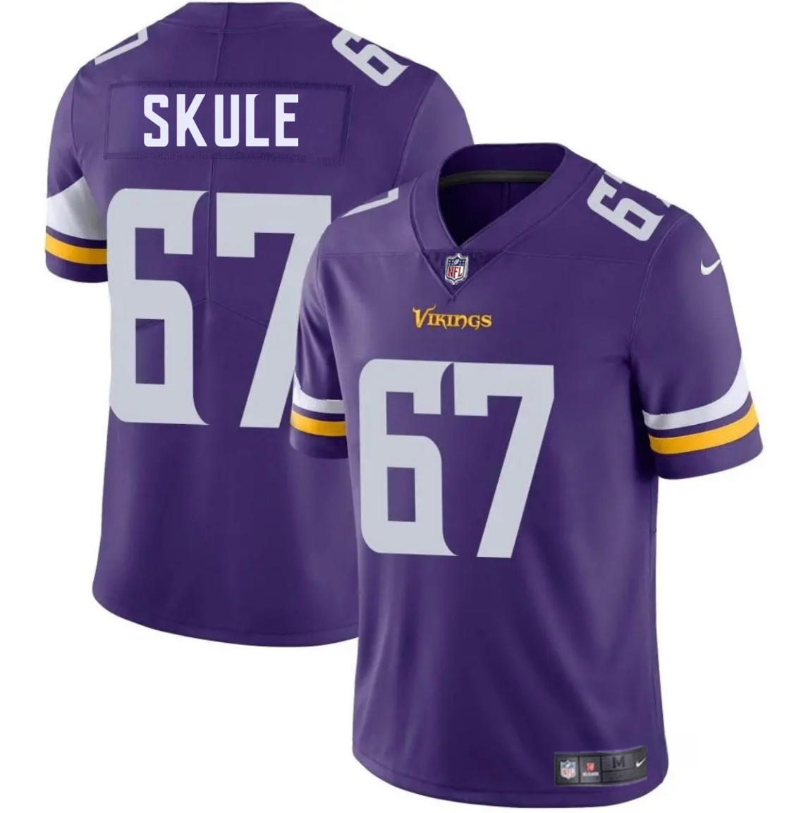 Men's Minnesota Vikings #67 Justin Skule Purple 2025 Vapor Untouchable Limited Stitched Jersey Men's Minnesota Vikings #67 Justin Skule Purple 2025 Vapor Untouchable Limited Stitched Jersey
