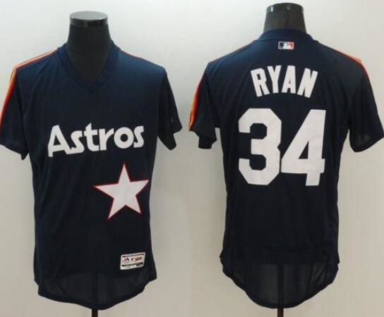 Men's Houston Astros ACTIVE PLAYER Custom Navy Blue Collection Cooperstown Stitched Baseball Jersey Men's Houston Astros ACTIVE PLAYER Custom Navy Blue Collection Cooperstown Stitched Baseball Jersey