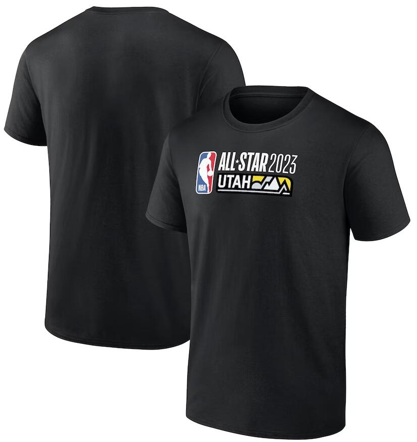 Men's Black 2023 NBA All-Star Game T-Shirt Men's Black 2023 NBA All-Star Game T-Shirt