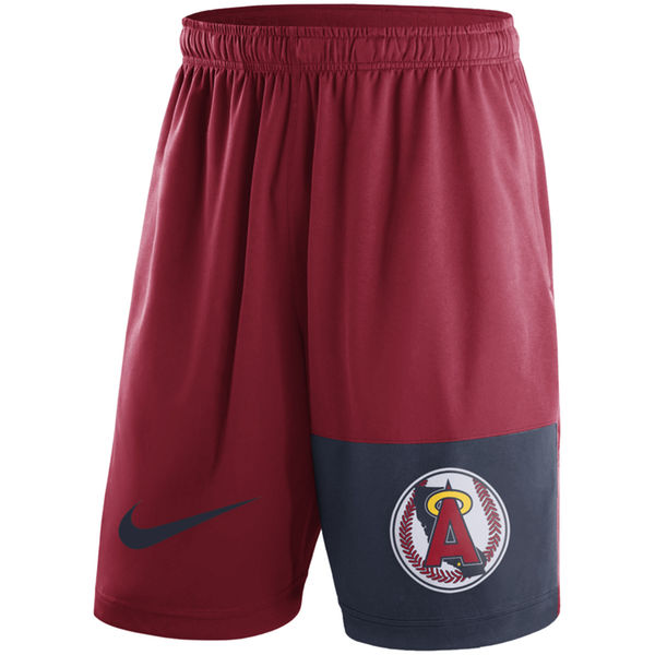 Men's Los Angeles Angels of Anaheim Nike Red Cooperstown Collection Dry Fly Shorts Men's Los Angeles Angels of Anaheim Nike Red Cooperstown Collection Dry Fly Shorts