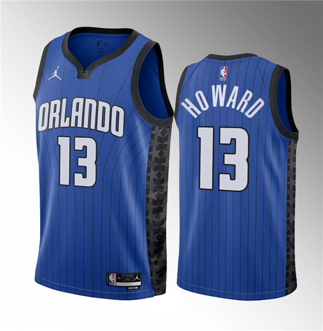 Men's Orlando Magic #13 Jett Howard Blue 2023 Draft Statement Edition Stitched Basketball Jersey Men's Orlando Magic #13 Jett Howard Blue 2023 Draft Statement Edition Stitched Basketball Jersey