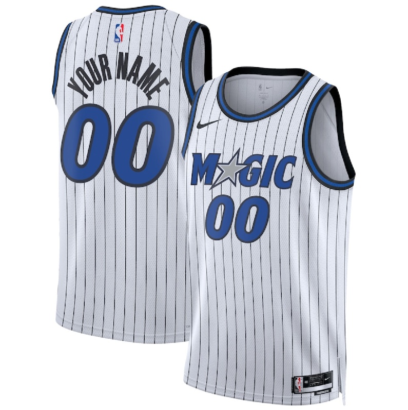 Men's Orlando Magic Active Player Custom White 2025 Association Edition Stitched Basketball Jersey Men's Orlando Magic Active Player Custom White 2025 Association Edition Stitched Basketball Jersey