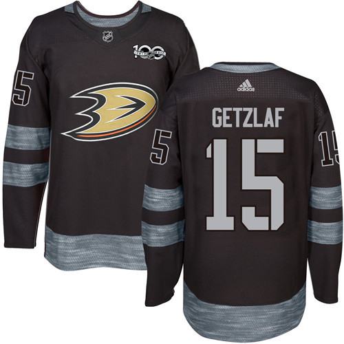 Adidas Ducks #15 Ryan Getzlaf Black 1917-2017 100th Anniversary Stitched NHL Jersey Adidas Ducks #15 Ryan Getzlaf Black 1917-2017 100th Anniversary Stitched NHL Jersey