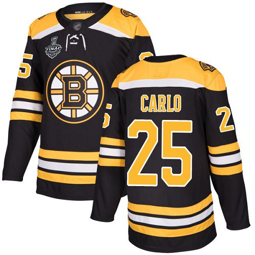 Adidas Bruins #25 Brandon Carlo Black Home Authentic Stanley Cup Final Bound Stitched NHL Jersey Adidas Bruins #25 Brandon Carlo Black Home Authentic Stanley Cup Final Bound Stitched NHL Jersey