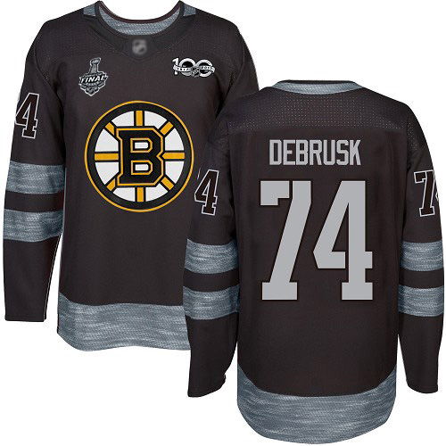 Adidas Bruins #74 Jake DeBrusk Black 1917-2017 100th Anniversary Stanley Cup Final Bound Stitched NHL Jersey Adidas Bruins #74 Jake DeBrusk Black 1917-2017 100th Anniversary Stanley Cup Final Bound Stitched NHL Jersey