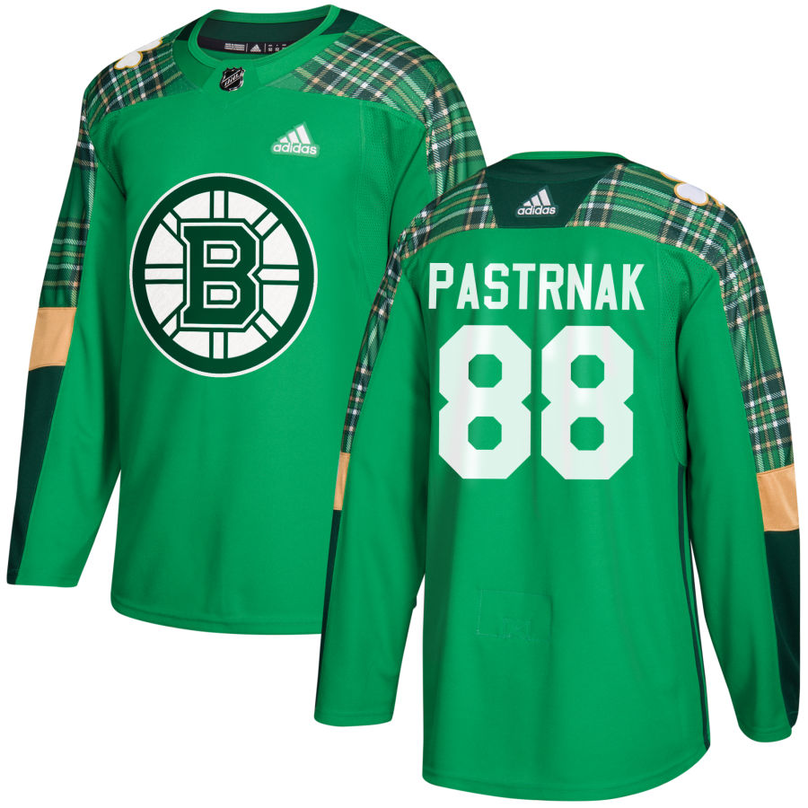 Adidas Bruins #88 David Pastrnak adidas Green St. Patrick's Day Authentic Practice Stitched NHL Jersey Adidas Bruins #88 David Pastrnak adidas Green St. Patrick's Day Authentic Practice Stitched NHL Jersey