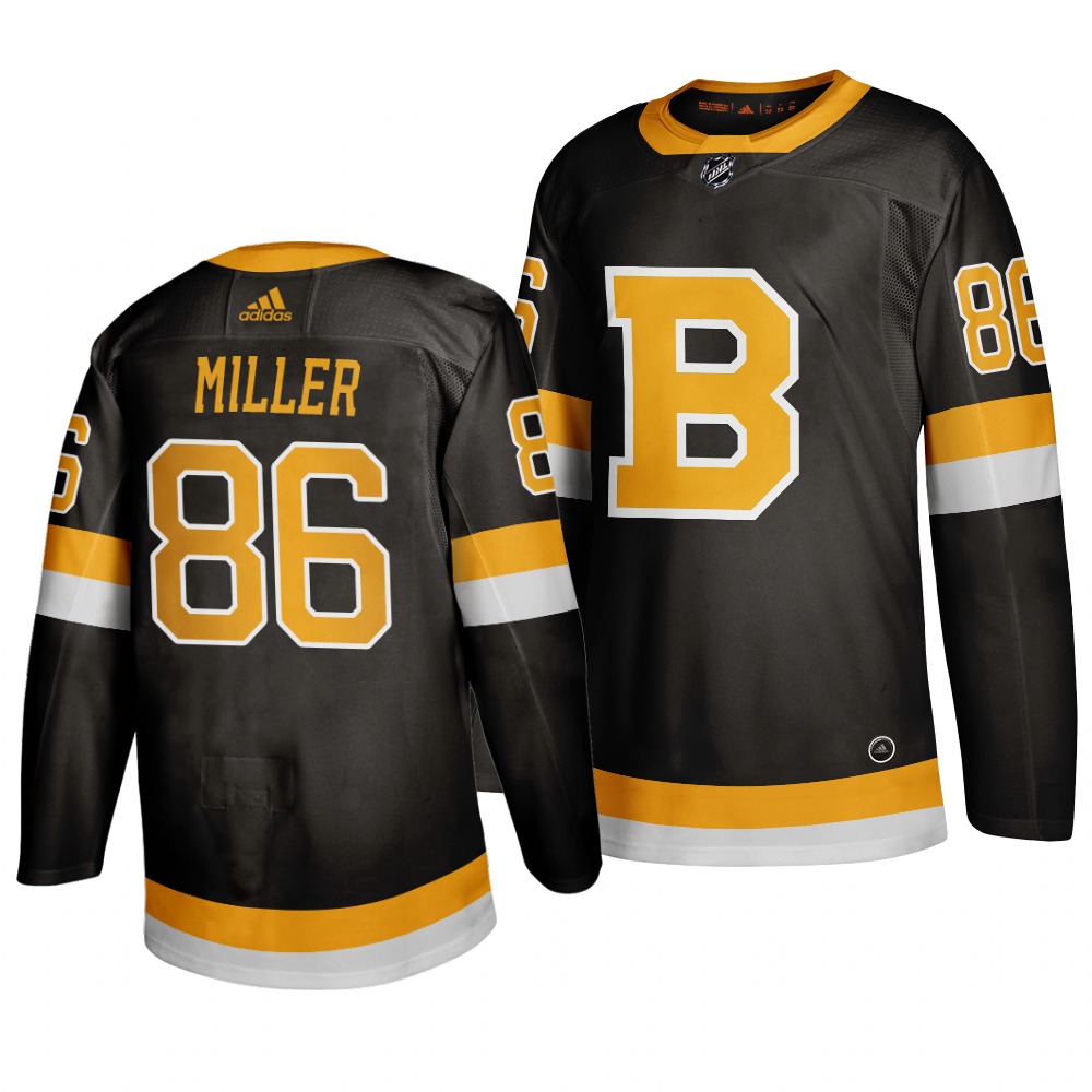 Adidas Boston Bruins #86 Kevan Miller Black 2019-20 Authentic Third Stitched NHL Jersey Adidas Boston Bruins #86 Kevan Miller Black 2019-20 Authentic Third Stitched NHL Jersey