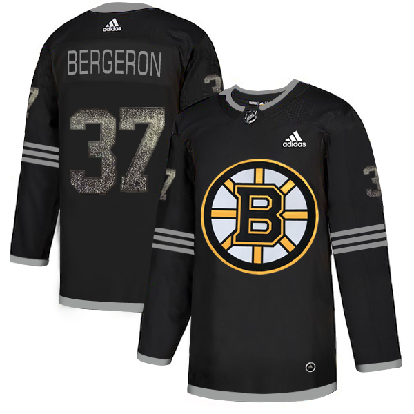 Adidas Bruins #37 Patrice Bergeron Black Authentic Classic Stitched NHL Jersey Adidas Bruins #37 Patrice Bergeron Black Authentic Classic Stitched NHL Jersey