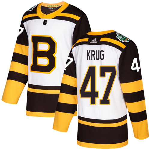 Adidas Bruins #47 Torey Krug White Authentic 2019 Winter Classic Stitched NHL Jersey Adidas Bruins #47 Torey Krug White Authentic 2019 Winter Classic Stitched NHL Jersey
