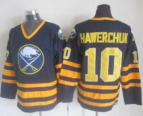 Sabres #10 Dale Hawerchuk Navy Blue CCM Throwback Stitched NHL Jersey Sabres #10 Dale Hawerchuk Navy Blue CCM Throwback Stitched NHL Jersey