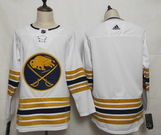 Buffalo Sabres Blank White Unveil Golden 50th Anniversary Jersey Buffalo Sabres Blank White Unveil Golden 50th Anniversary Jersey