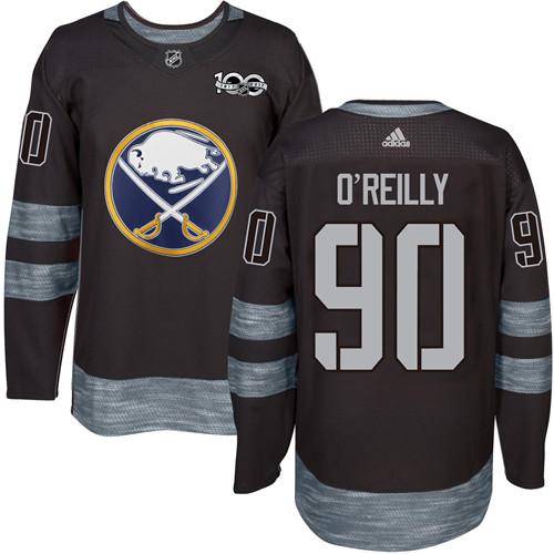 Adidas Sabres #90 Ryan O'Reilly Black 1917-2017 100th Anniversary Stitched NHL Jersey Adidas Sabres #90 Ryan O'Reilly Black 1917-2017 100th Anniversary Stitched NHL Jersey