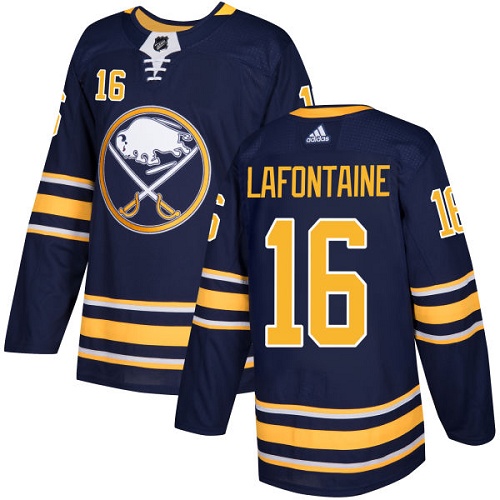 Adidas Sabres #16 Pat Lafontaine Navy Blue Home Authentic Stitched NHL Jersey Adidas Sabres #16 Pat Lafontaine Navy Blue Home Authentic Stitched NHL Jersey