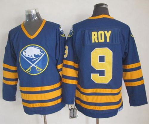 Sabres #9 Derek Roy Navy Blue CCM Throwback Stitched NHL Jersey Sabres #9 Derek Roy Navy Blue CCM Throwback Stitched NHL Jersey