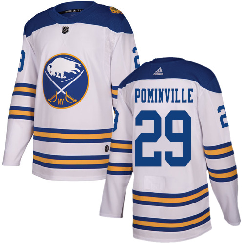 Adidas Sabres #29 Jason Pominville White Authentic 2018 Winter Classic Stitched NHL Jersey Adidas Sabres #29 Jason Pominville White Authentic 2018 Winter Classic Stitched NHL Jersey