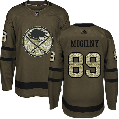Adidas Sabres #89 Alexander Mogilny Green Salute to Service Stitched NHL Jersey Adidas Sabres #89 Alexander Mogilny Green Salute to Service Stitched NHL Jersey