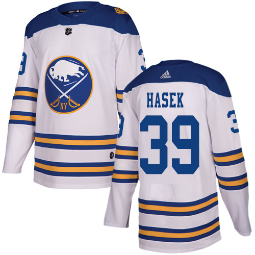 Adidas Sabres #39 Dominik Hasek White Authentic 2018 Winter Classic Stitched NHL Jersey Adidas Sabres #39 Dominik Hasek White Authentic 2018 Winter Classic Stitched NHL Jersey