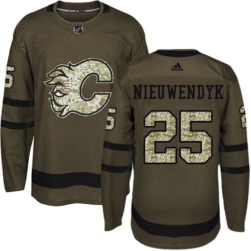 Adidas Flames #25 Joe Nieuwendyk Green Salute to Service Stitched NHL Jersey Adidas Flames #25 Joe Nieuwendyk Green Salute to Service Stitched NHL Jersey