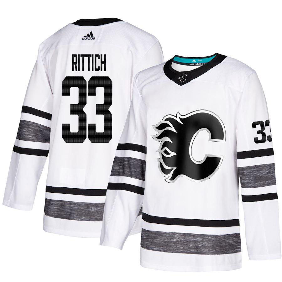 Adidas Flames #33 David Rittich White 2019 All-Star Game Parley Authentic Stitched NHL Jersey Adidas Flames #33 David Rittich White 2019 All-Star Game Parley Authentic Stitched NHL Jersey
