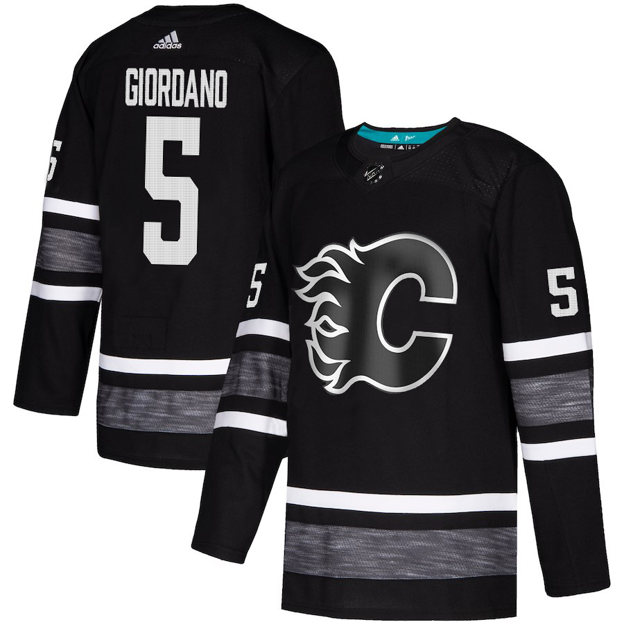 Adidas Flames #5 Mark Giordano Black 2019 All-Star Game Parley Authentic Stitched NHL Jersey Adidas Flames #5 Mark Giordano Black 2019 All-Star Game Parley Authentic Stitched NHL Jersey