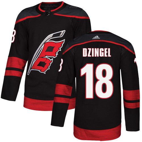 Adidas Hurricanes #18 Ryan Dzingel Black Alternate Authentic Stitched NHL Jersey Adidas Hurricanes #18 Ryan Dzingel Black Alternate Authentic Stitched NHL Jersey