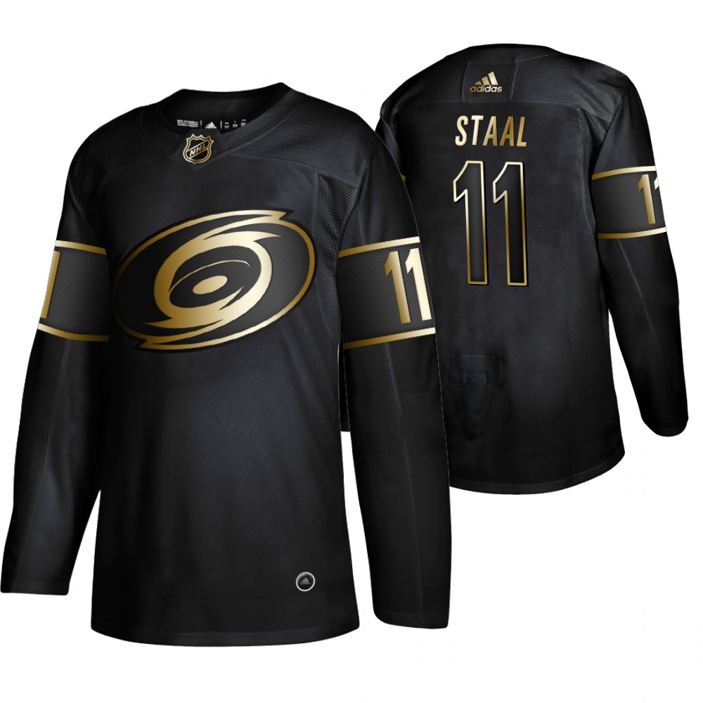 Adidas Hurricanes #11 Jordan Staal Men's 2019 Black Golden Edition Authentic Stitched NHL Jersey Adidas Hurricanes #11 Jordan Staal Men's 2019 Black Golden Edition Authentic Stitched NHL Jersey