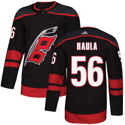 Adidas Hurricanes #56 Erik Haula Black Alternate Authentic Stitched NHL Jersey Adidas Hurricanes #56 Erik Haula Black Alternate Authentic Stitched NHL Jersey