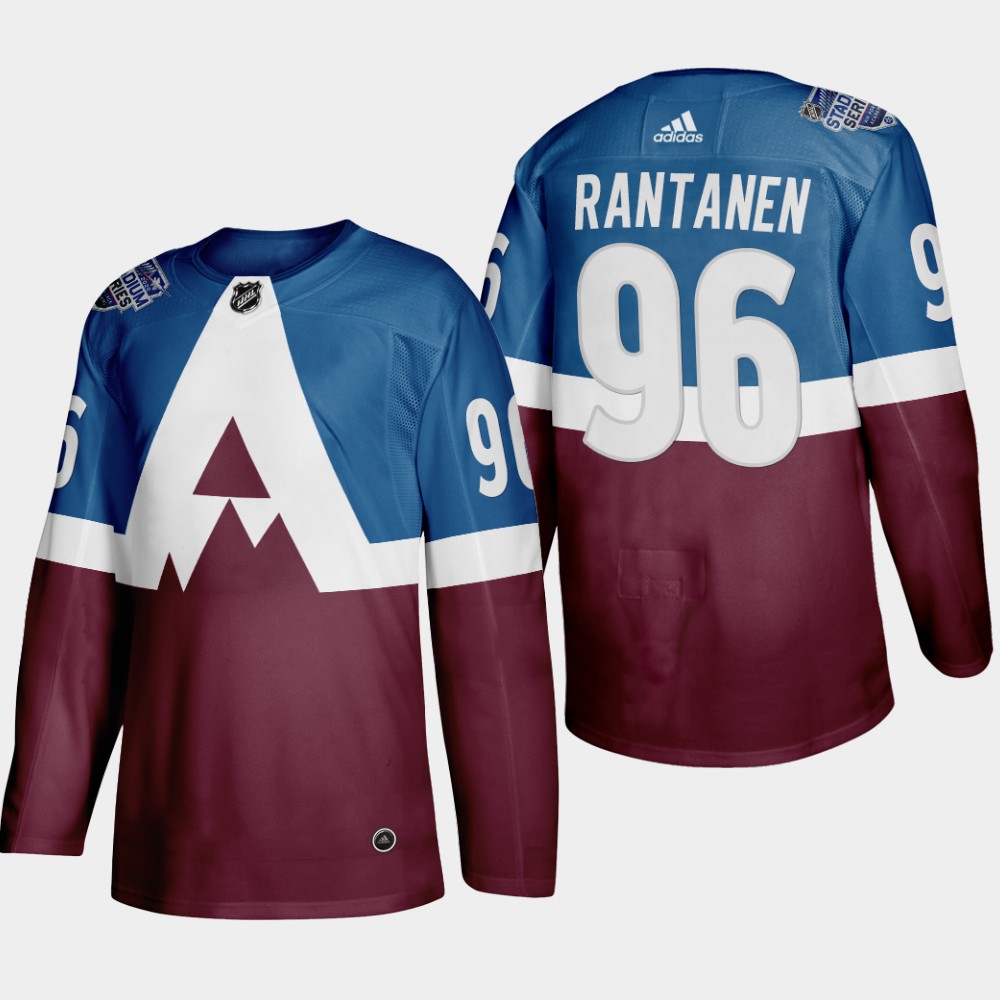 Adidas Colorado Avalanche #96 Mikko Rantanen Men's 2020 Stadium Series Burgundy Stitched NHL Jersey Adidas Colorado Avalanche #96 Mikko Rantanen Men's 2020 Stadium Series Burgundy Stitched NHL Jersey