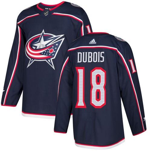 Adidas Blue Jackets #18 Pierre-Luc Dubois Navy Blue Home Authentic Stitched NHL Jersey Adidas Blue Jackets #18 Pierre-Luc Dubois Navy Blue Home Authentic Stitched NHL Jersey