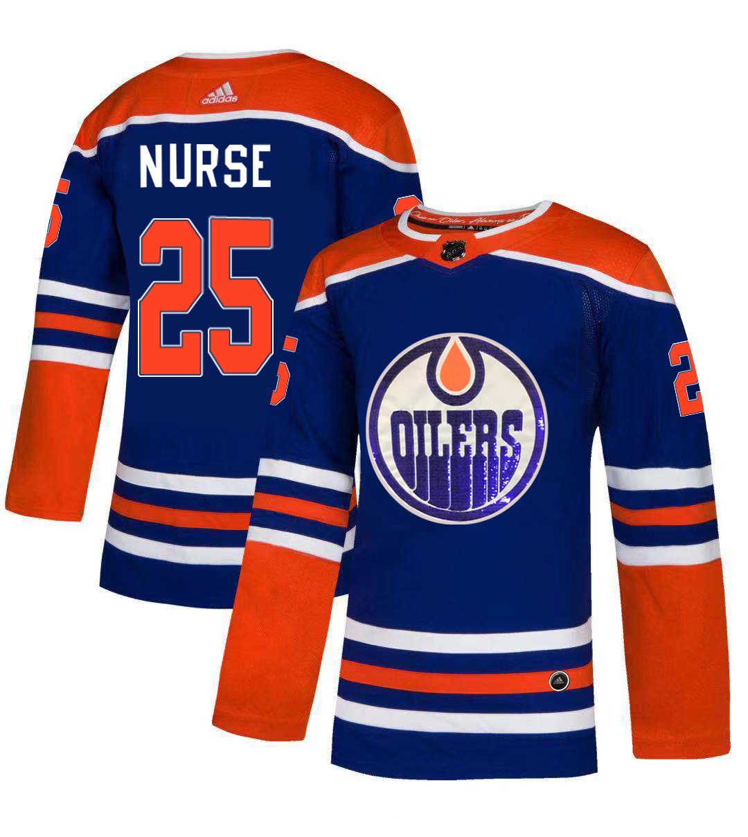 Adidas Oilers #25 Darnell Nurse Royal Blue Sequin Embroidery Fashion Stitched NHL Jersey Adidas Oilers #25 Darnell Nurse Royal Blue Sequin Embroidery Fashion Stitched NHL Jersey