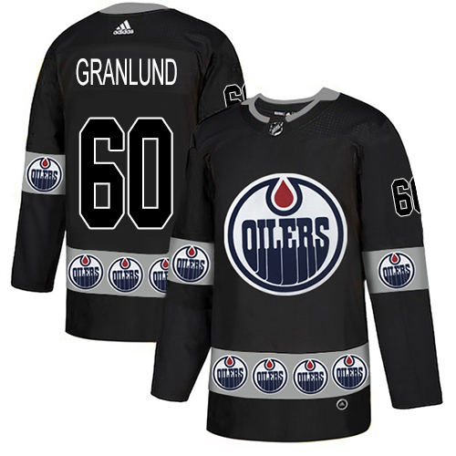Adidas Oilers #60 Markus Granlund Black Authentic Team Logo Fashion Stitched NHL Jersey Adidas Oilers #60 Markus Granlund Black Authentic Team Logo Fashion Stitched NHL Jersey