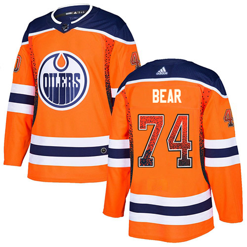 Adidas Oilers #74 Ethan Bear Orange Home Authentic Drift Fashion Stitched NHL Jersey Adidas Oilers #74 Ethan Bear Orange Home Authentic Drift Fashion Stitched NHL Jersey