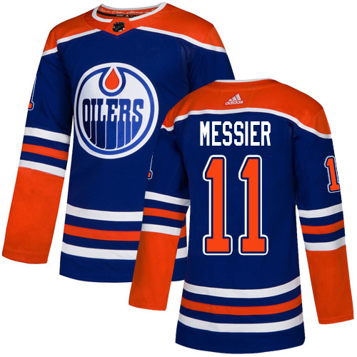 Adidas Oilers #11 Mark Messier Royal Blue Alternate Authentic Stitched NHL Jersey Adidas Oilers #11 Mark Messier Royal Blue Alternate Authentic Stitched NHL Jersey
