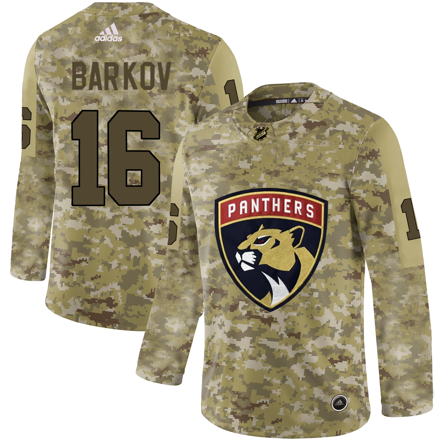 Adidas Panthers #16 Aleksander Barkov Camo Authentic Stitched NHL Jersey Adidas Panthers #16 Aleksander Barkov Camo Authentic Stitched NHL Jersey