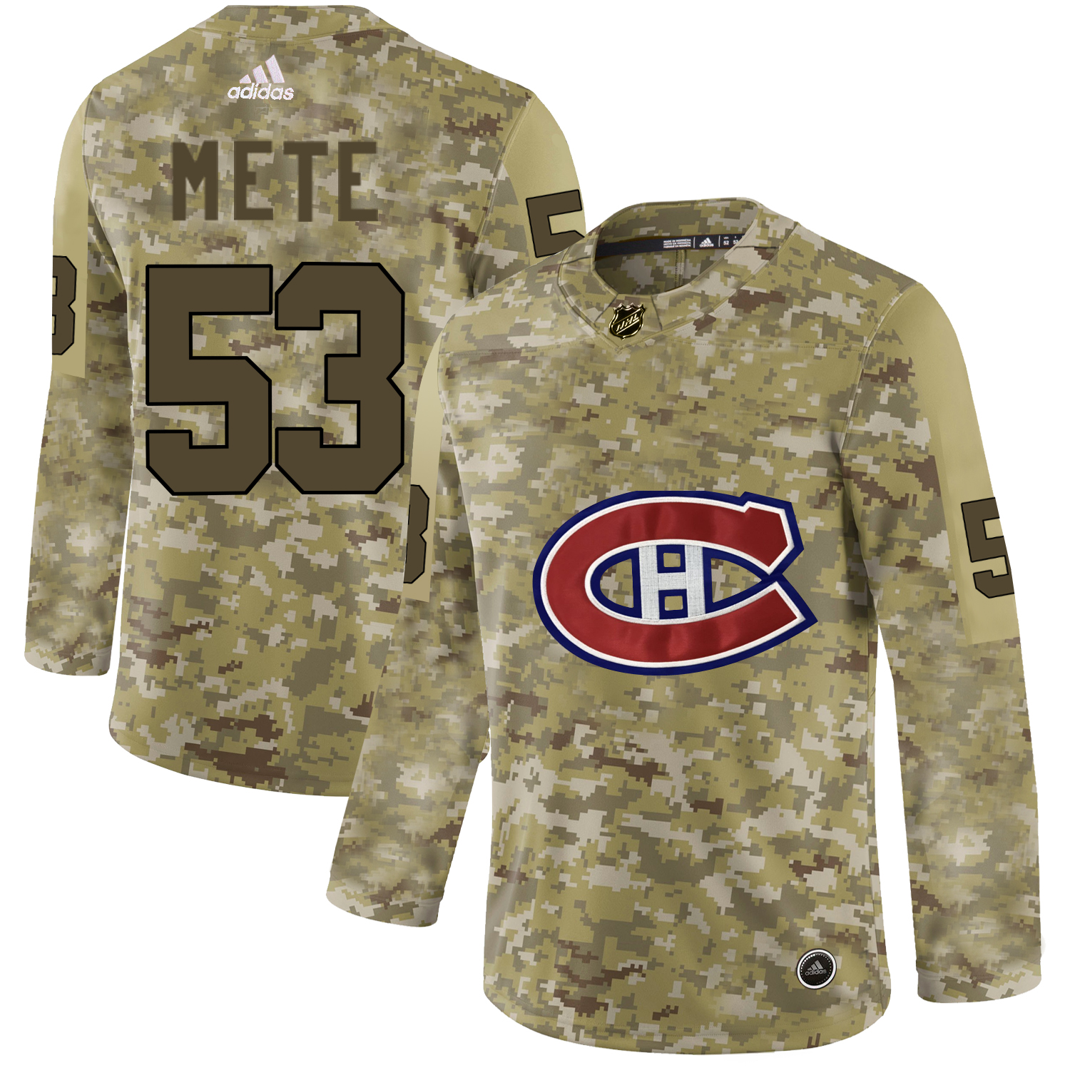 Adidas Canadiens #53 Victor Mete Camo Authentic Stitched NHL Jersey Adidas Canadiens #53 Victor Mete Camo Authentic Stitched NHL Jersey
