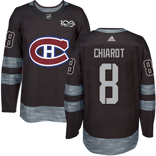 Adidas Canadiens #8 Ben Chiarot Black 1917-2017 100th Anniversary Stitched NHL Jersey Adidas Canadiens #8 Ben Chiarot Black 1917-2017 100th Anniversary Stitched NHL Jersey