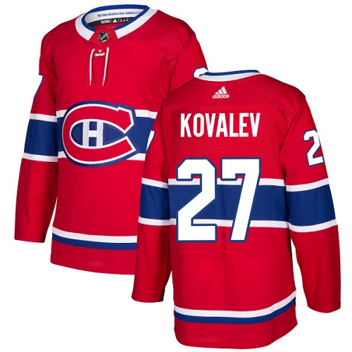 Adidas Canadiens #27 Alexei Kovalev Red Home Authentic Stitched NHL Jersey Adidas Canadiens #27 Alexei Kovalev Red Home Authentic Stitched NHL Jersey