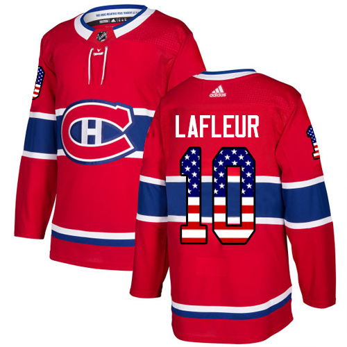 Adidas Canadiens #10 Guy Lafleur Red Home Authentic USA Flag Stitched NHL Jersey Adidas Canadiens #10 Guy Lafleur Red Home Authentic USA Flag Stitched NHL Jersey
