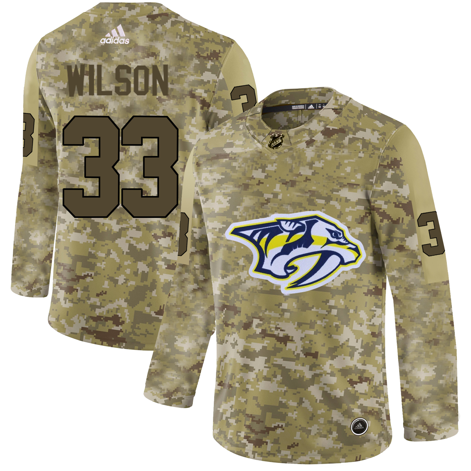 Adidas Predators #33 Colin Wilson Camo Authentic Stitched NHL Jersey Adidas Predators #33 Colin Wilson Camo Authentic Stitched NHL Jersey