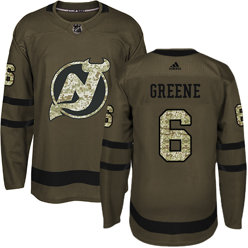 Adidas Devils #6 Andy Greene Green Salute to Service Stitched NHL Jersey Adidas Devils #6 Andy Greene Green Salute to Service Stitched NHL Jersey