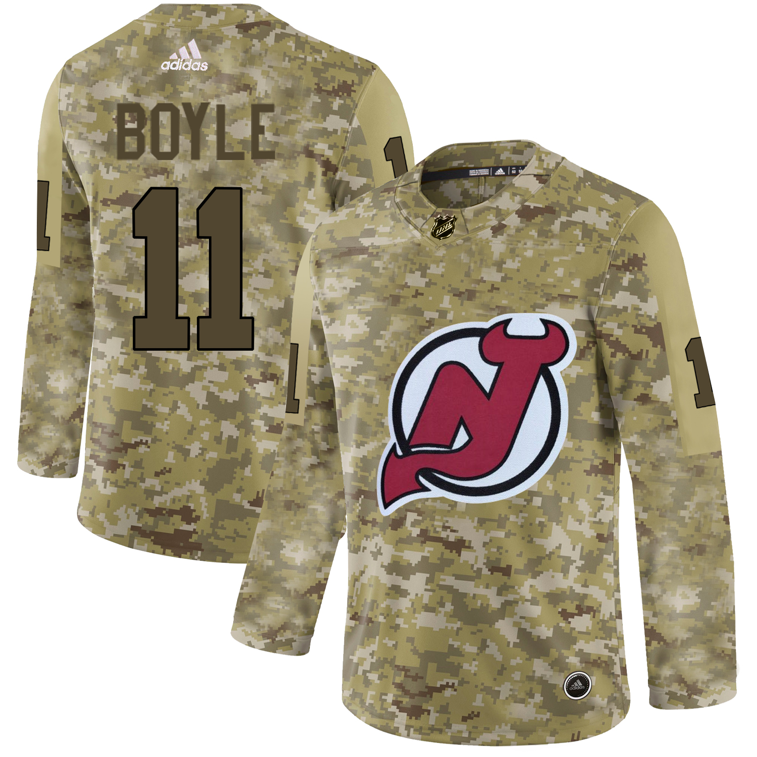 Adidas Devils #11 Brian Boyle Camo Authentic Stitched NHL Jersey Adidas Devils #11 Brian Boyle Camo Authentic Stitched NHL Jersey