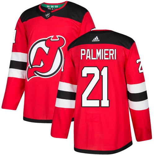 Adidas Devils #21 Kyle Palmieri Red Home Authentic Stitched NHL Jersey Adidas Devils #21 Kyle Palmieri Red Home Authentic Stitched NHL Jersey