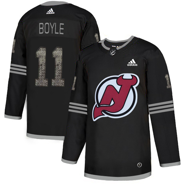 Adidas Devils #11 Brian Boyle Black Authentic Classic Stitched NHL Jersey Adidas Devils #11 Brian Boyle Black Authentic Classic Stitched NHL Jersey