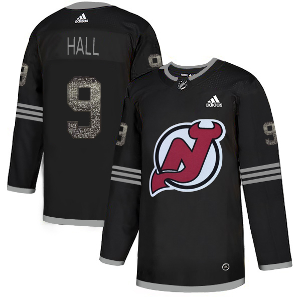 Adidas Devils #9 Taylor Hall Black Authentic Classic Stitched NHL Jersey Adidas Devils #9 Taylor Hall Black Authentic Classic Stitched NHL Jersey