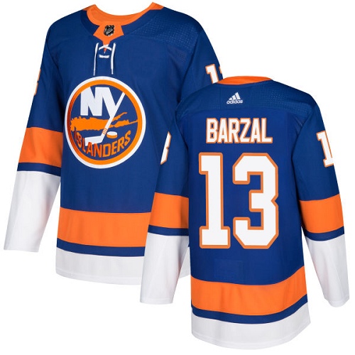 Adidas Islanders #13 Mathew Barzal Royal Blue Home Authentic Stitched NHL Jersey Adidas Islanders #13 Mathew Barzal Royal Blue Home Authentic Stitched NHL Jersey