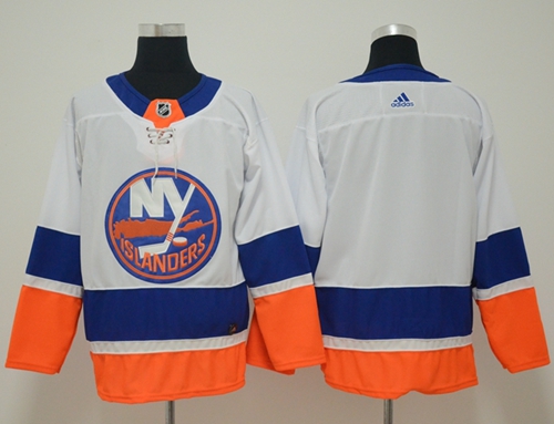 Adidas Islanders Blank White Road Authentic Stitched NHL Jersey Adidas Islanders Blank White Road Authentic Stitched NHL Jersey