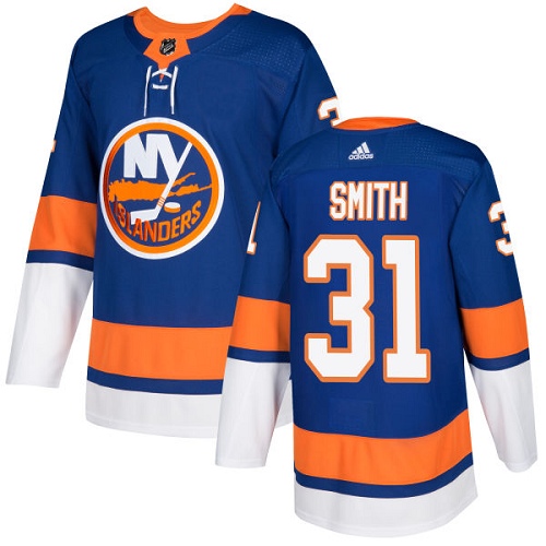 Adidas Islanders #31 Billy Smith Royal Blue Home Authentic Stitched NHL Jersey Adidas Islanders #31 Billy Smith Royal Blue Home Authentic Stitched NHL Jersey