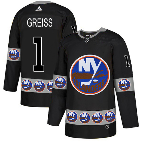 Adidas Islanders #1 Thomas Greiss Black Authentic Team Logo Fashion Stitched NHL Jersey Adidas Islanders #1 Thomas Greiss Black Authentic Team Logo Fashion Stitched NHL Jersey