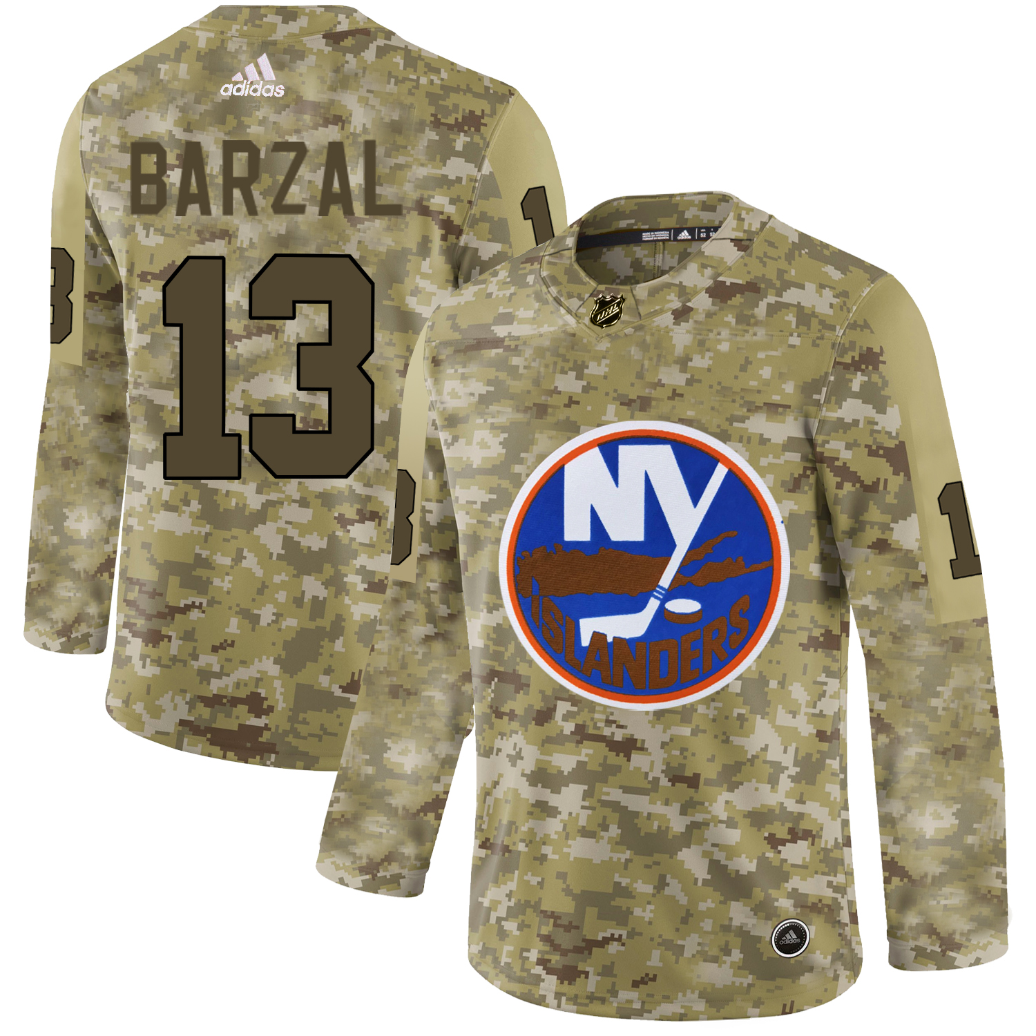 Adidas Islanders #13 Mathew Barzal Camo Authentic Stitched NHL Jersey Adidas Islanders #13 Mathew Barzal Camo Authentic Stitched NHL Jersey